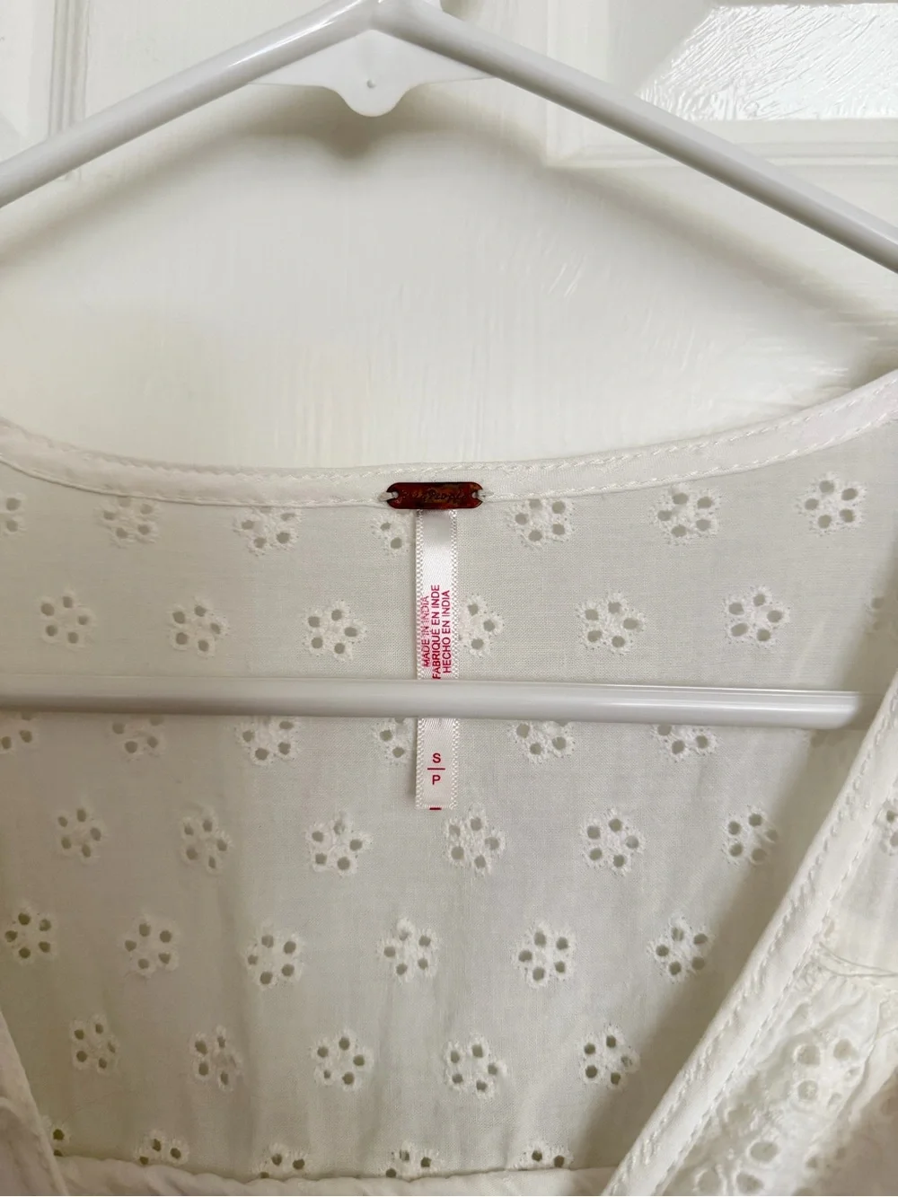 Free People lightweight white